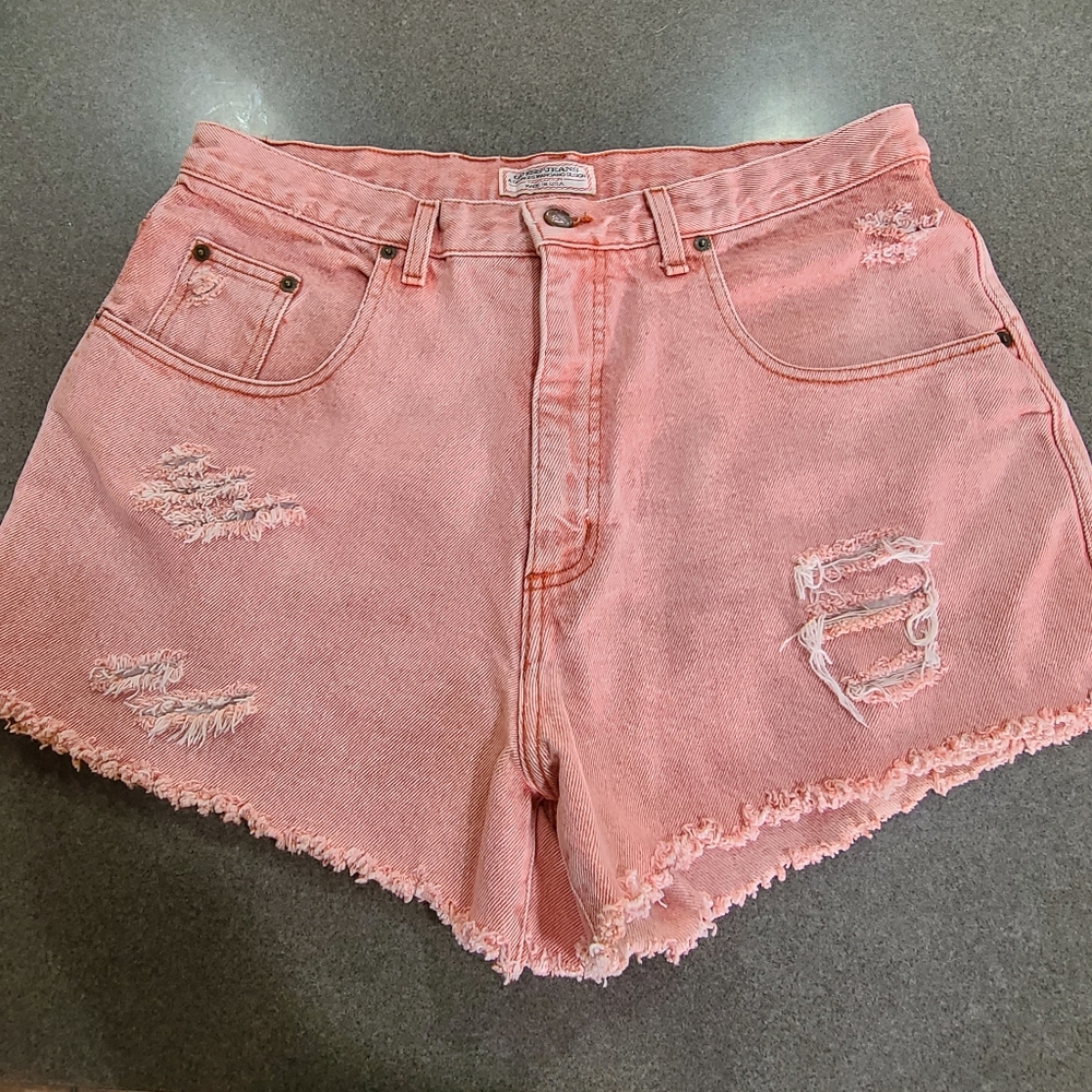 Guess High Waisted Jean Shorts